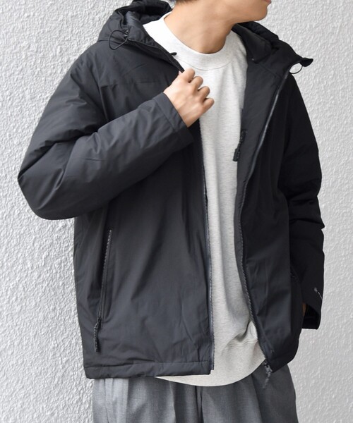 SHIPS any:〈撥水/防風等〉多機能 ダウン フード ブルゾン 25AW