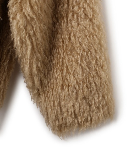 ADAM ET ROPE'(アダムエロペ)の「Steiffファーコート(その他アウター・レディース・ベージュ系その他2・FREE)」の11枚目の写真