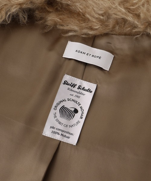 ADAM ET ROPE'(アダムエロペ)の「Steiffファーコート(その他アウター・レディース・ベージュ系その他2・FREE)」の15枚目の写真