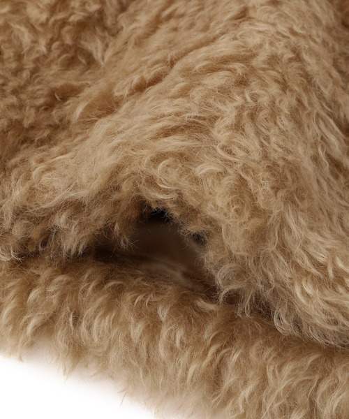 ADAM ET ROPE'(アダムエロペ)の「Steiffファーコート(その他アウター・レディース・ベージュ系その他2・FREE)」の16枚目の写真