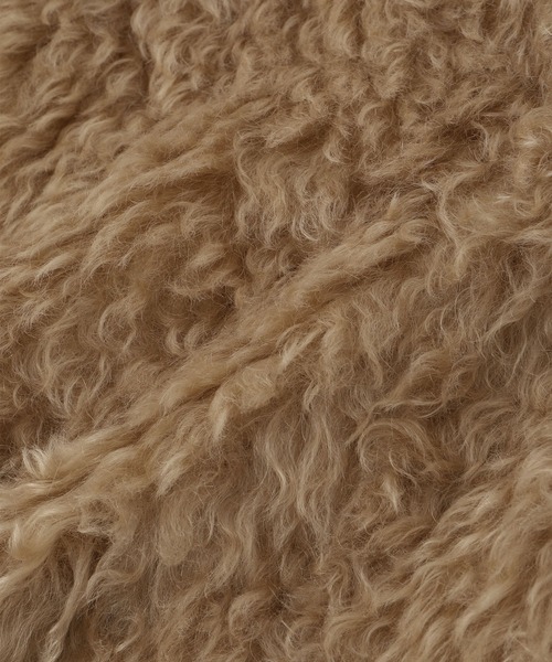 ADAM ET ROPE'(アダムエロペ)の「Steiffファーコート(その他アウター・レディース・ベージュ系その他2・FREE)」の17枚目の写真