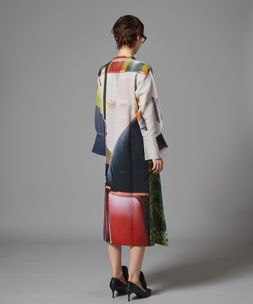 NON TOKYO(ノントーキョー)の「DIRECT PRINT PULLOVER ONE-PIECE(ワンピース・レディース・カラフル/マルチ・FREE)」の4枚目の写真