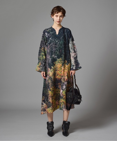 NON TOKYO(ノントーキョー)の「DIRECT PRINT PULLOVER ONE-PIECE(ワンピース・レディース・カラフル/マルチ・FREE)」の6枚目の写真