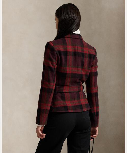 ベルテッド ツイード ジャケット（テーラードジャケット）｜POLO RALPH