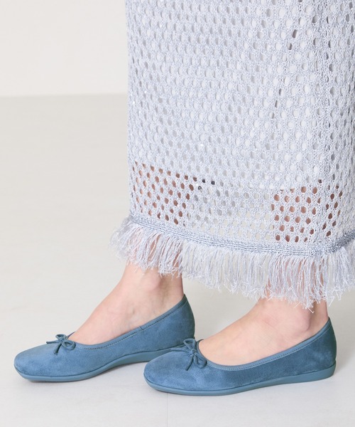 31 Sons de mode（トランテアン　ソン　ドゥ　モード）の「スクエアトゥバレエシューズ/R-4009（バレエシューズ・レディース・ブラック/グレー/ブルー/レッド/ゴールド・33/35/36/37/38/39/40/41/42/43/34）」の3枚目の写真