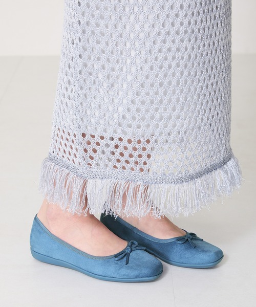 31 Sons de mode（トランテアン　ソン　ドゥ　モード）の「スクエアトゥバレエシューズ/R-4009（バレエシューズ・レディース・ブラック/グレー/ブルー/レッド/ゴールド・33/35/36/37/38/39/40/41/42/43/34）」の11枚目の写真