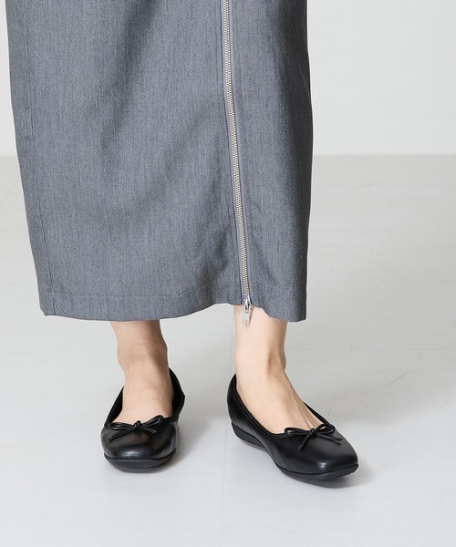 31 Sons de mode（トランテアン　ソン　ドゥ　モード）の「スクエアトゥバレエシューズ/R-4009（バレエシューズ・レディース・ブラック/グレー/ブルー/レッド/ゴールド・33/35/36/37/38/39/40/41/42/43/34）」の10枚目の写真