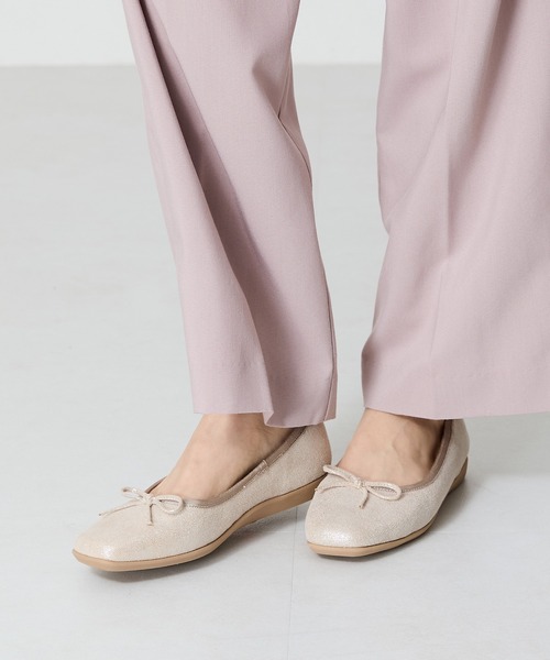 31 Sons de mode（トランテアン　ソン　ドゥ　モード）の「スクエアトゥバレエシューズ/R-4009（バレエシューズ・レディース・ブラック/グレー/ブルー/レッド/ゴールド・33/35/36/37/38/39/40/41/42/43/34）」の6枚目の写真