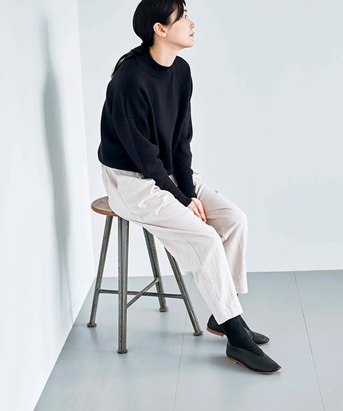 HAU(ハウ)の「パンツ "cotton wool chino"(その他パンツ・レディース・アイボリー/ブラック・SMALL/MEDIUM)」の10枚目の写真