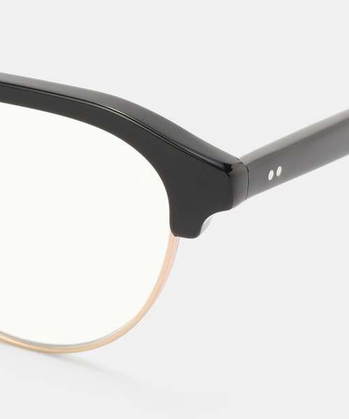 BLANC..（ブラン）の「BLANC.. B0046：メガネ（メガネ・レディース・ブラック/キャメル・FREE）」の5枚目の写真