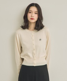 NEUNA（ヌナ）の「エンブレムベーシックカーディガン（カーディガン/ボレロ）」