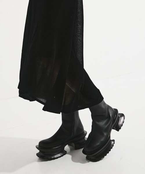 akikoaoki アキコアオキ　サイドゴアブーツ Icicle-short – AKIKOAOKI(アキコアオキ)公式オンラインストア