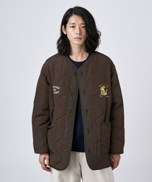 HYO-HYO リップストップナイロン キルティングブルゾン