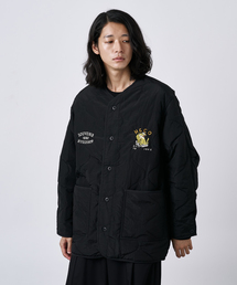 B.C STOCK | HYO-HYO リップストップナイロン キルティングブルゾン(ミリタリージャケット)