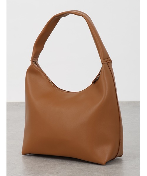 Edit Sheen（エディットシーン）の「ソフトタッチホーボーバッグ（ショルダーバッグ・レディース・キャメル/ベージュ/ブラック・FREE）」の8枚目の写真