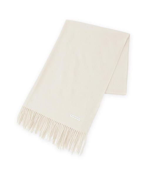 WILLSELECTION（ウィルセレクション）の「フリンジストール（マフラー・レディース・オフホワイト/ベージュ/ピンク/ボルドー・FREE）」の2枚目の写真