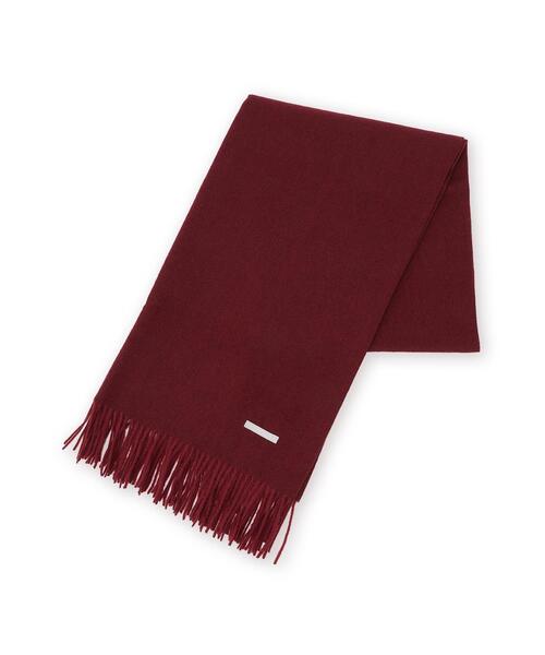 WILLSELECTION（ウィルセレクション）の「フリンジストール（マフラー・レディース・オフホワイト/ベージュ/ピンク/ボルドー・FREE）」の4枚目の写真