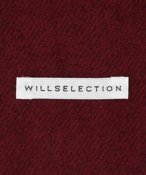 WILLSELECTION（ウィルセレクション）の「フリンジストール（マフラー・レディース・オフホワイト/ベージュ/ピンク/ボルドー・FREE）」の15枚目の写真
