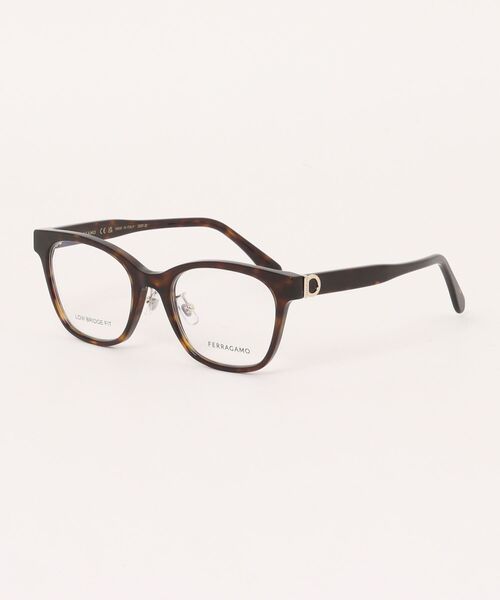 FERRAGAMO(フェラガモ)の「【FERRAGAMO/フェラガモ】ウェリントン メガネ SF3049LB 242(メガネ・レディース・ブラウン・FREE)」の1枚目の写真