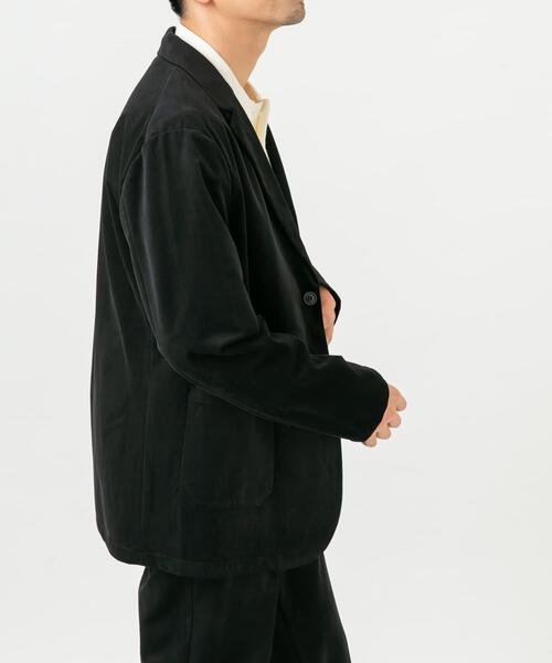 URBAN RESEARCH ROSSO MEN(アーバンリサーチロッソメン)の「『XLサイズあり』起毛カットツイルセットアップ(セットアップ・メンズ・ブラウン系その他/ブラック/ネイビー・SMALL/LARGE/MEDIUM/X-LARGE)」の6枚目の写真
