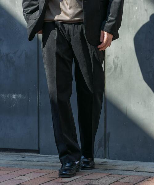 URBAN RESEARCH ROSSO MEN(アーバンリサーチロッソメン)の「『XLサイズあり』起毛カットツイルセットアップ(セットアップ・メンズ・ブラウン系その他/ブラック/ネイビー・SMALL/LARGE/MEDIUM/X-LARGE)」の15枚目の写真