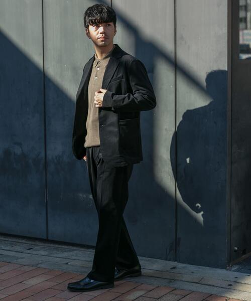 URBAN RESEARCH ROSSO MEN(アーバンリサーチロッソメン)の「『XLサイズあり』起毛カットツイルセットアップ(セットアップ・メンズ・ブラウン系その他/ブラック/ネイビー・SMALL/LARGE/MEDIUM/X-LARGE)」の17枚目の写真