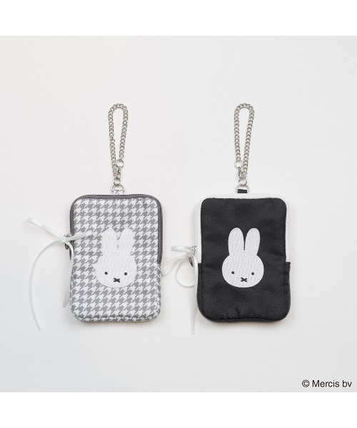 MIFFY Chidori&Monotone コイン&パスケース（パスケース）｜Dick Bruna