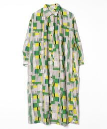 sandy（サンディー）の「モザイクプリントレギュラーカラーOP（ワンピース）」