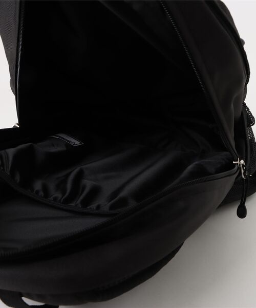 X-girl Stages（エックスガールステージス）の「ロゴ& リフレクターパイピングバックパック（バックパック/リュック・キッズ・ラベンダー/ブラック/ライトブルー・F）」の21枚目の写真