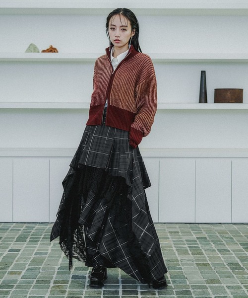 HARE（ハレ）の「ポイントカラーシャツ(HARE)（シャツ/ブラウス・レディース・ホワイト/グリーン/ブラック・FREE）」の4枚目の写真