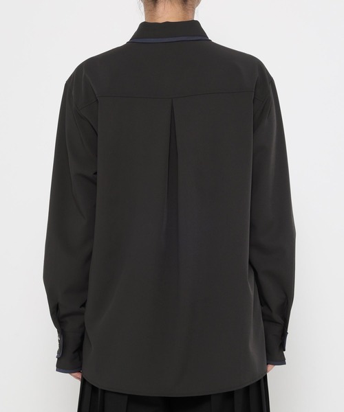 HARE（ハレ）の「ポイントカラーシャツ(HARE)（シャツ/ブラウス・レディース・ホワイト/グリーン/ブラック・FREE）」の20枚目の写真