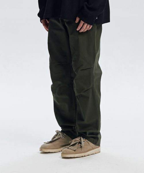 FRIZMWORKS(フリズムワークス)の「COTTON BANDING EASY PANTS _ OLIVE(その他パンツ・メンズ・その他・SMALL/MEDIUM/LARGE/X-LARGE)」の1枚目の写真