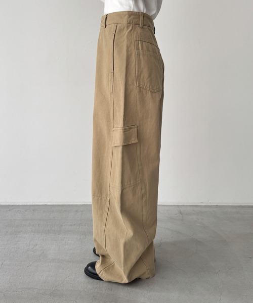 CANAL JEAN(キャナルジーン)の「El mar ヘビーツイルカーゴパンツ(カーゴパンツ・レディース・ベージュ・SMALL/MEDIUM)」の6枚目の写真