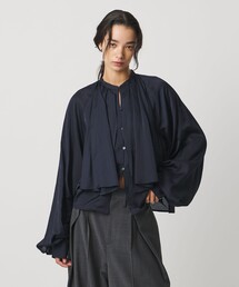 AEWEN MATOPH＞バルーン2WAYブラウス ‐ ウォッシャブル ‐（シャツ