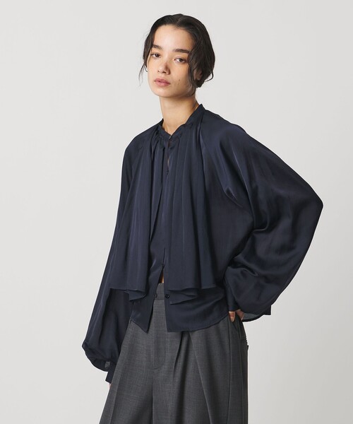 AEWEN MATOPH（イウエン マトフ）の「＜AEWEN MATOPH＞スカーフ ラグランブラウス ‐ウォッシャブル‐（シャツ/ブラウス・レディース・ライトブルー/ネイビー/ライトピンク・FREE）」の11枚目の写真