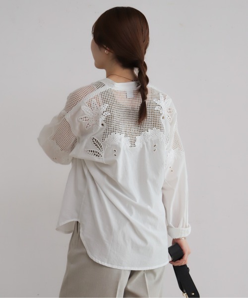 NOMBRE IMPAIR（ノンブルアンペール）の「インドメッシュクロス刺繍 