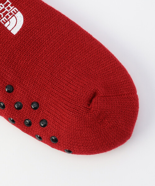 THE NORTH FACE(ザノースフェイス)の「THE NORTH FACE/ザ・ノース・フェイス Nuptse Bootie Socks SE ヌプシ ブーティ ソックス(ソックス/靴下・メンズ・レッド/ネイビー・MEDIUM/SMALL)」の8枚目の写真