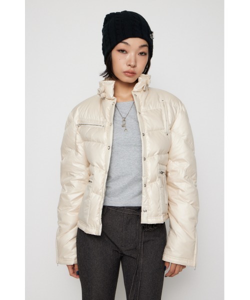 laguagem ラグアジェム　アウター　未使用　アイボリー LIGHT COMPACT DOWN ジャケット（ダウンジャケット/コート）｜LAGUA