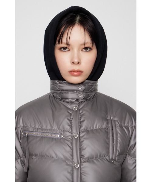 LAGUA GEM（ラグアジェム）の「LIGHT COMPACT DOWN ジャケット（ダウンジャケット/コート・レディース・グレー/アイボリー/ブラック・FREE）」の19枚目の写真