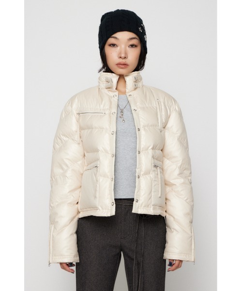 laguagem ラグアジェム　アイボリー　アウター　ブルゾン LIGHT COMPACT DOWN ジャケット（ダウンジャケット/コート）｜LAGUA