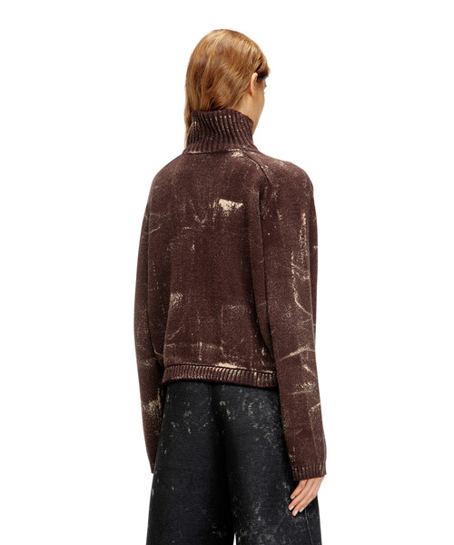 DIESEL(ディーゼル)の「ウィメンズ プルオーバーニット M-MARCELLETTE(ニット/セーター・レディース・ブラウン/ブルー系その他・LARGE/SMALL/MEDIUM/X-SMALL/X-LARGE)」の5枚目の写真