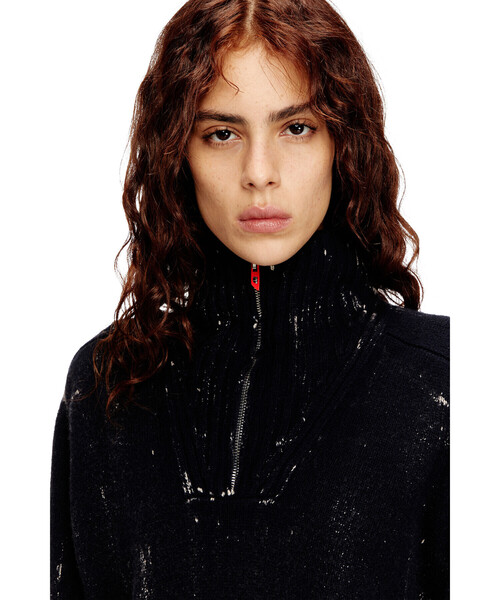 DIESEL(ディーゼル)の「ウィメンズ プルオーバーニット M-MARCELLETTE(ニット/セーター・レディース・ブラウン/ブルー系その他・LARGE/SMALL/MEDIUM/X-SMALL/X-LARGE)」の8枚目の写真
