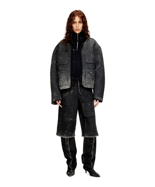 DIESEL(ディーゼル)の「ウィメンズ プルオーバーニット M-MARCELLETTE(ニット/セーター・レディース・ブラウン/ブルー系その他・LARGE/SMALL/MEDIUM/X-SMALL/X-LARGE)」の9枚目の写真