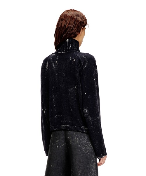 DIESEL(ディーゼル)の「ウィメンズ プルオーバーニット M-MARCELLETTE(ニット/セーター・レディース・ブラウン/ブルー系その他・LARGE/SMALL/MEDIUM/X-SMALL/X-LARGE)」の10枚目の写真