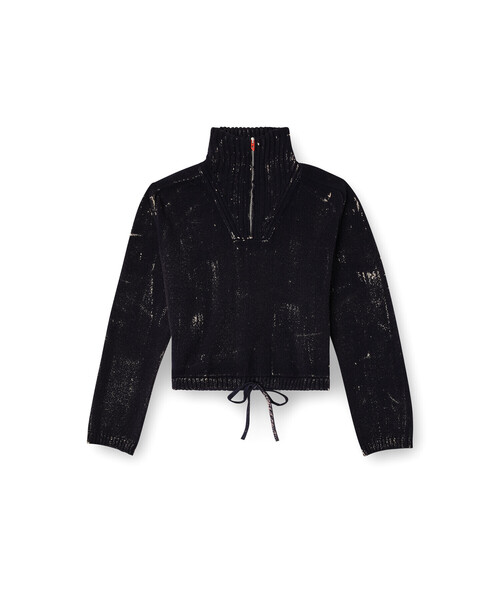 DIESEL(ディーゼル)の「ウィメンズ プルオーバーニット M-MARCELLETTE(ニット/セーター・レディース・ブラウン/ブルー系その他・LARGE/SMALL/MEDIUM/X-SMALL/X-LARGE)」の12枚目の写真