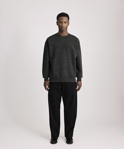 Saturdays NYC(サタデーズ ニューヨークシティ )の「Bowery Speckle Sweatshirt(スウェット・メンズ・チャコールグレー/グレー・S/M/X-SMALL/L/XL)」の7枚目の写真