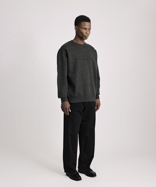 Saturdays NYC(サタデーズ ニューヨークシティ )の「Bowery Speckle Sweatshirt(スウェット・メンズ・チャコールグレー/グレー・S/M/X-SMALL/L/XL)」の8枚目の写真