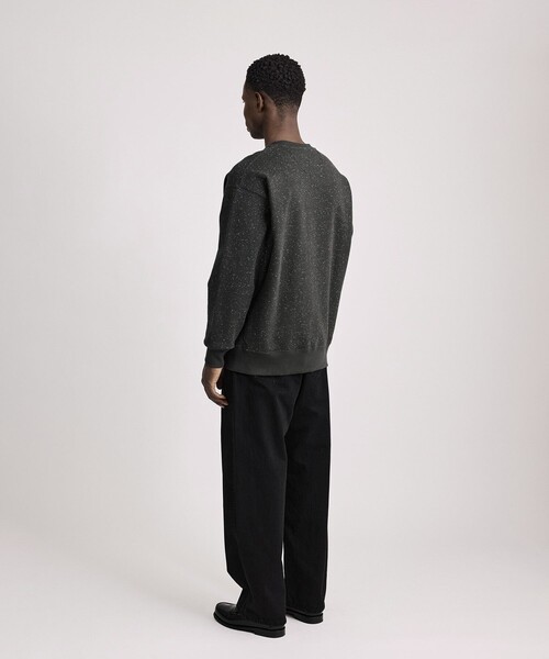 Saturdays NYC(サタデーズ ニューヨークシティ )の「Bowery Speckle Sweatshirt(スウェット・メンズ・チャコールグレー/グレー・S/M/X-SMALL/L/XL)」の9枚目の写真