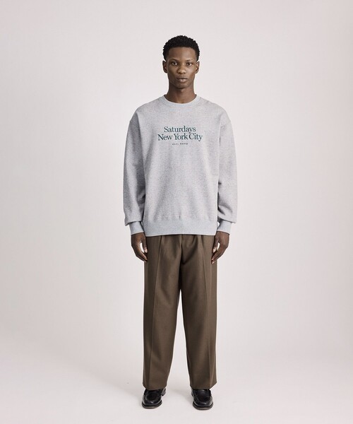 Bowery Speckle Sweatshirt（スウェット）｜Saturdays NYC（サタデーズ