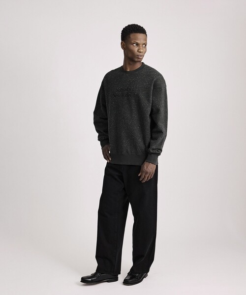 Saturdays NYC(サタデーズ ニューヨークシティ )の「Bowery Speckle Sweatshirt(スウェット・メンズ・チャコールグレー/グレー・S/M/X-SMALL/L/XL)」の13枚目の写真